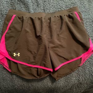 Under Armor, women’s running shorts, size L